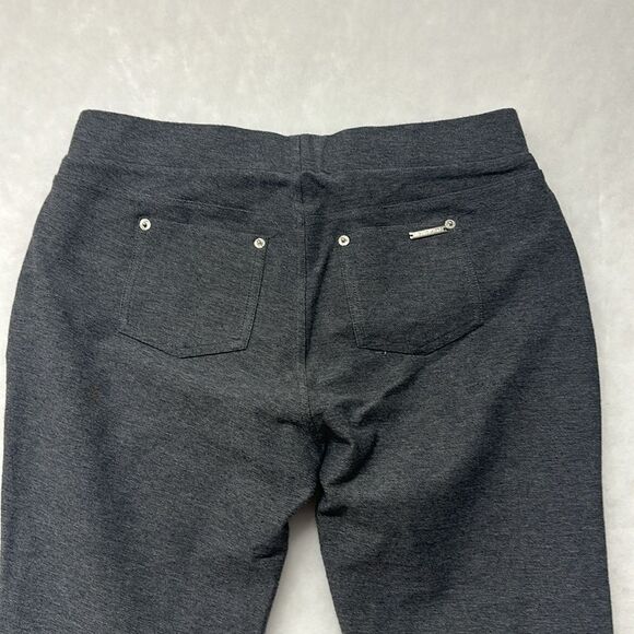 Michael Kors Stretchy Pull on Leggings Skinny Pants Sz LP Charcoal/Gray - Picture 5 of 8